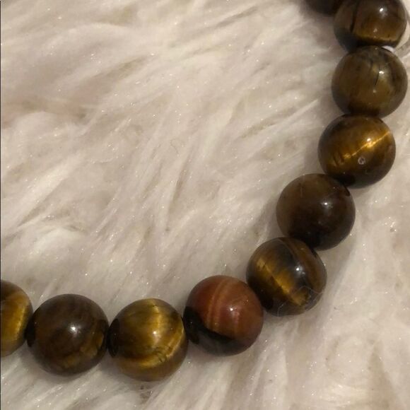 Charged Tiger Eye Bracelet - Picture 4 of 4